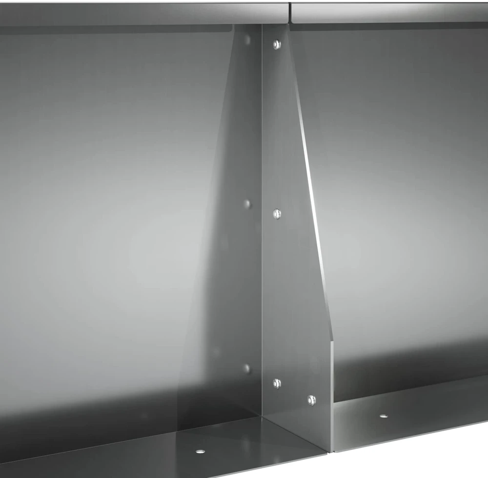 Sienelė 4 vnt. 100 x 100 x 50 cm Galvanizuotas plienas