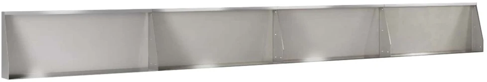 Sienelė 4 vnt. 100 x 12 x 50 cm Nerūdijantis plienas Sidabrinė