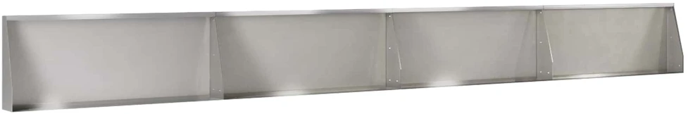 Sienelė 4 vnt. 100 x 12 x 50 cm Nerūdijantis plienas Sidabrinė