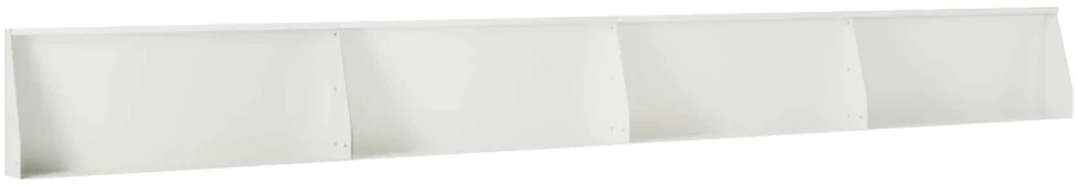 Sienelė 4 vnt. 100 x 12 x 50 cm Plienas Balta