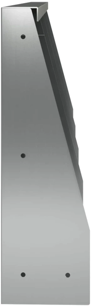 Sienelė 4 vnt. 40 x 12 x 30 cm Galvanizuotas plienas Sidabrinė