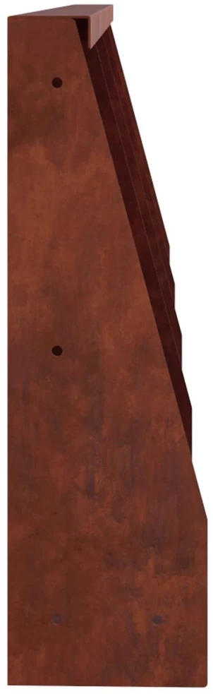 Sienelė 4 vnt. 40 x 12 x 40 cm Rūdijanti