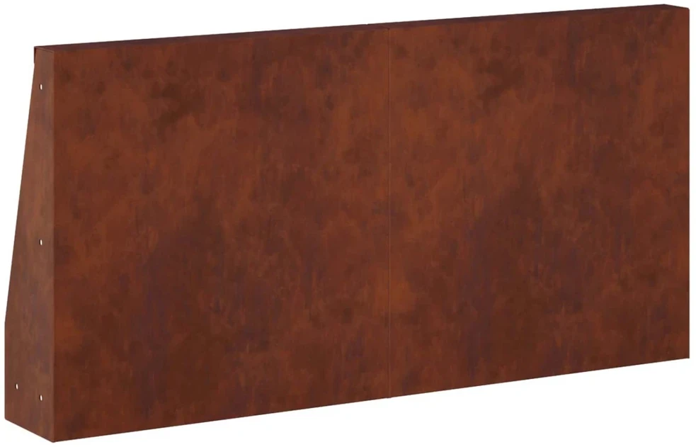 Sienelė 4 vnt. 40 x 12 x 50 cm Rūdijanti