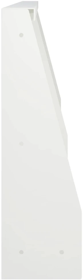 Sienelė 4 vnt. 60 x 12 x 40 cm Plienas Balta