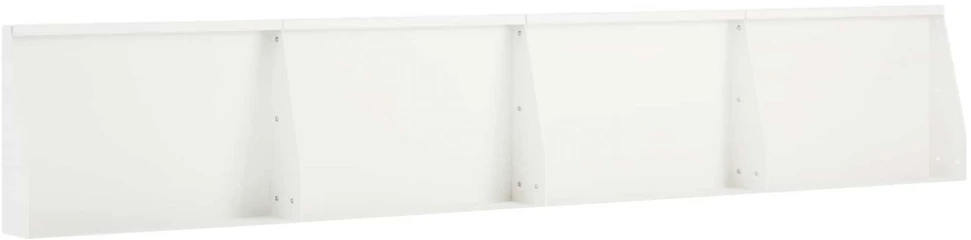 Sienelė 4 vnt. 60 x 12 x 50 cm Plienas Balta