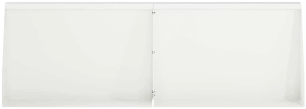Sienelė 4 vnt. 60 x 12 x 50 cm Plienas Balta