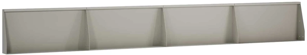 Sienelė 4 vnt. 80 x 12 x 30 cm Rūdijanti