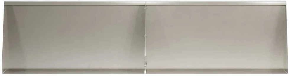 Sienelė 4 vnt. 80 x 12 x 50 cm Nerūdijantis plienas Sidabrinė