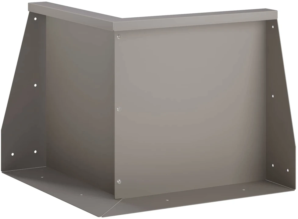 Sienelė 50 x 50 x 40 cm Atmosferos poveikiui atsparus plienas