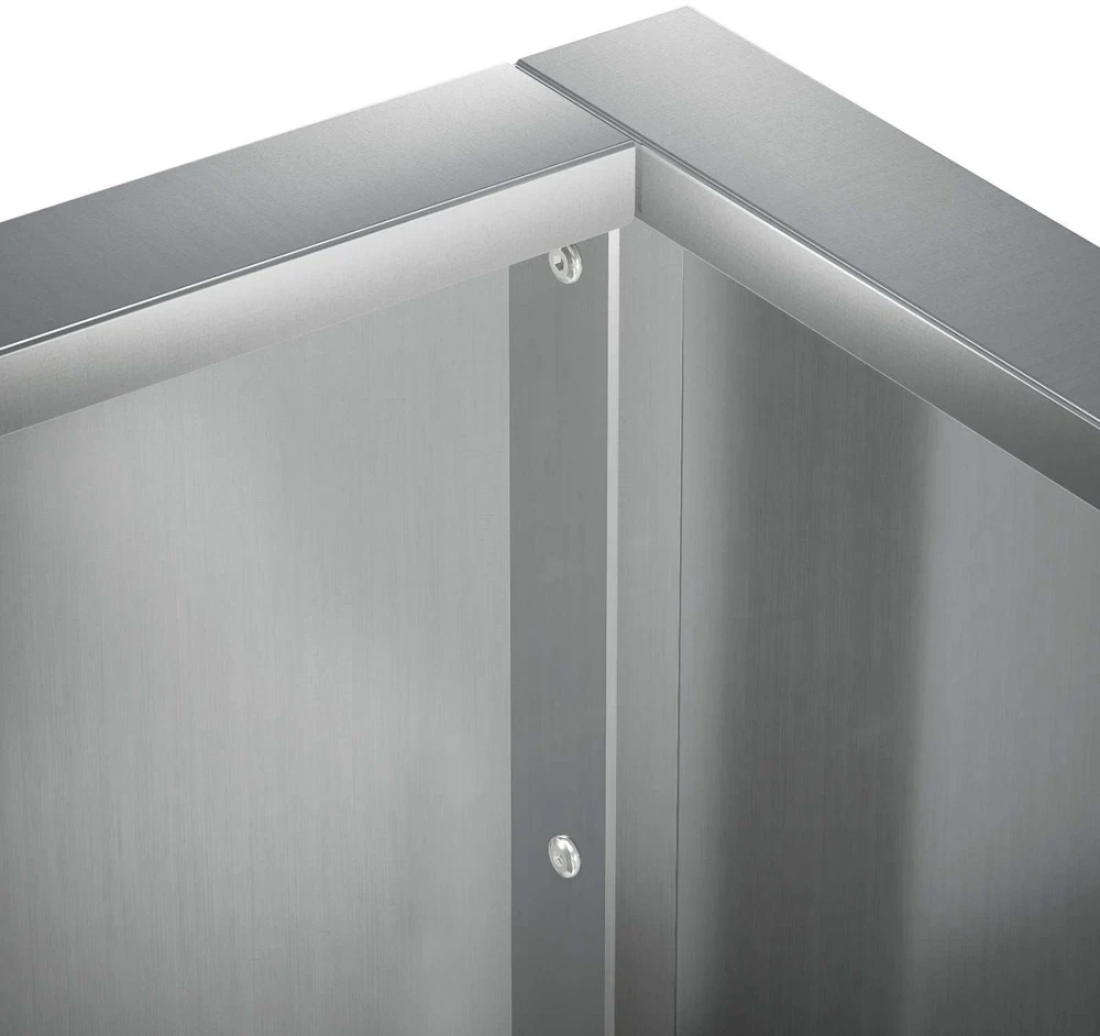 Sienelė 50 x 50 x 40 cm Galvanizuotas plienas Sidabrinė