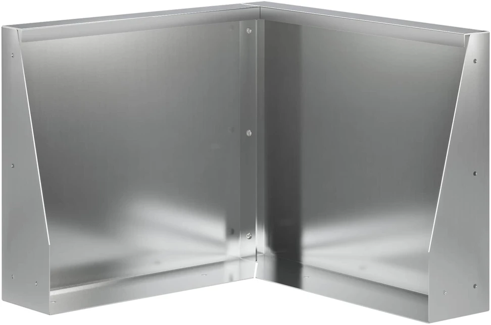 Sienelė 50 x 50 x 40 cm Galvanizuotas plienas Sidabrinė