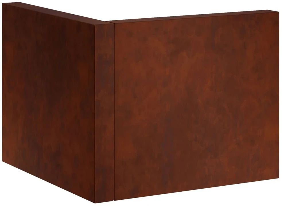 Sienelė 50 x 50 x 50 cm Atmosferos poveikiui atsparus plienas