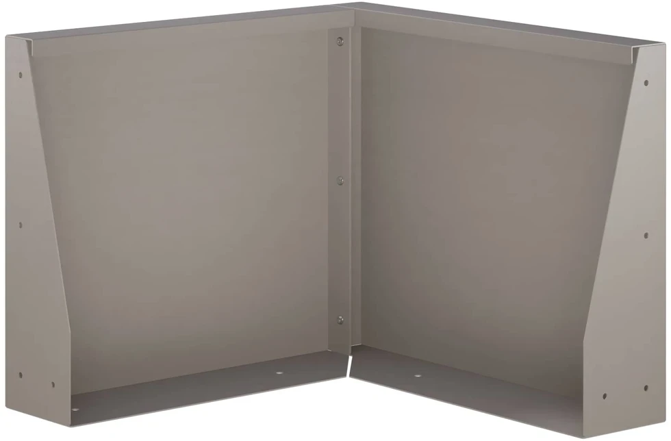 Sienelė 50 x 50 x 50 cm Atmosferos poveikiui atsparus plienas