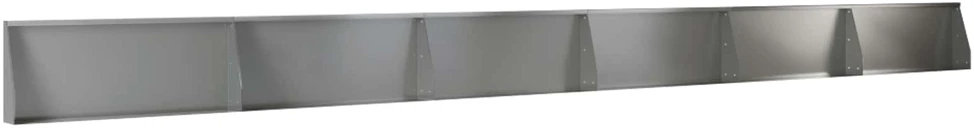 Sienelė 6 vnt. 100 x 12 x 30 cm Galvanizuotas plienas Sidabrinė
