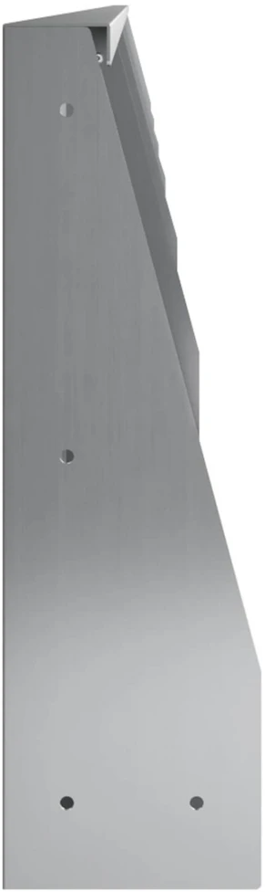 Sienelė 6 vnt. 100 x 12 x 40 cm Galvanizuotas plienas Sidabrinė