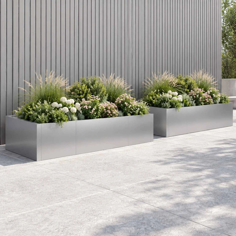 Sienelė 6 vnt. 200 x 100 x 30 cm Galvanizuotas plienas