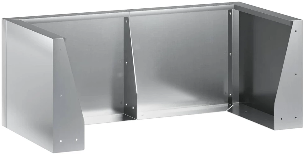 Sienelė 6 vnt. 200 x 100 x 40 cm Galvanizuotas plienas