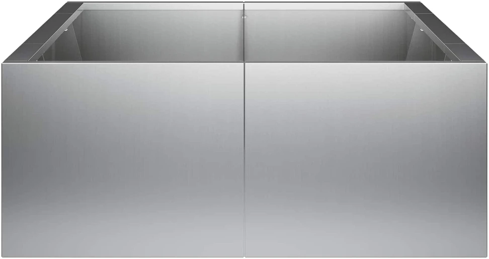Sienelė 6 vnt. 200 x 100 x 40 cm Galvanizuotas plienas