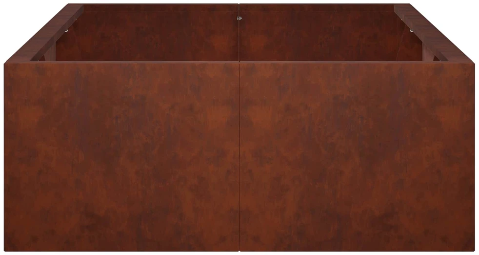 Sienelė 6 vnt. 200 x 100 x 40 cm Rūdijanti