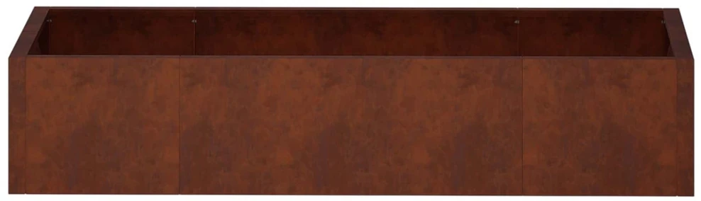 Sienelė 6 vnt. 200 x 100 x 40 cm Rūdijanti