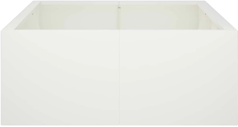 Sienelė 6 vnt. 200 x 100 x 50 cm Plienas Balta