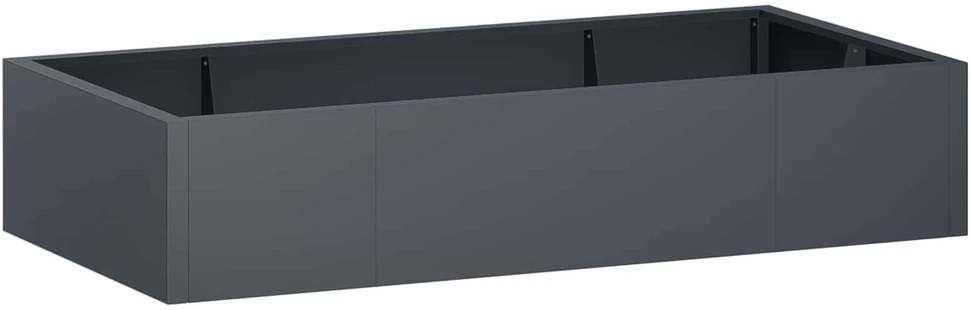 Sienelė 6 vnt. 200 x 100 x 50 cm Plienas Antracito
