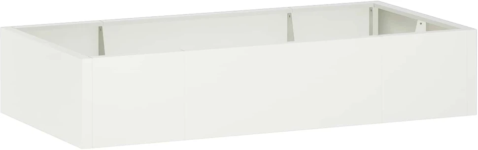 Sienelė 6 vnt. 200 x 100 x 50 cm Plienas Balta