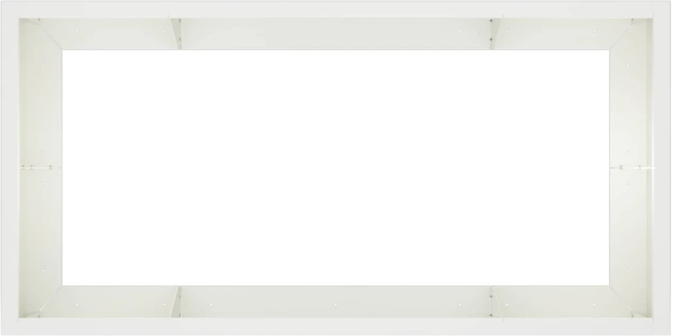 Sienelė 6 vnt. 200 x 100 x 50 cm Plienas Balta
