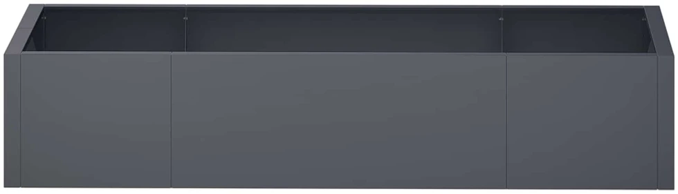 Sienelė 6 vnt. 200 x 100 x 50 cm Plienas Antracito