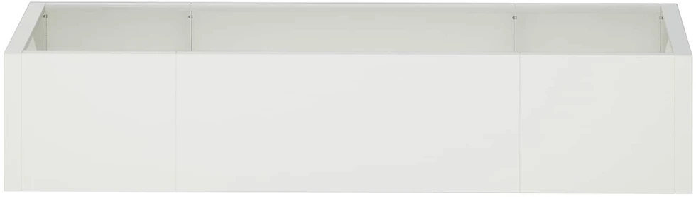 Sienelė 6 vnt. 200 x 100 x 50 cm Plienas Balta