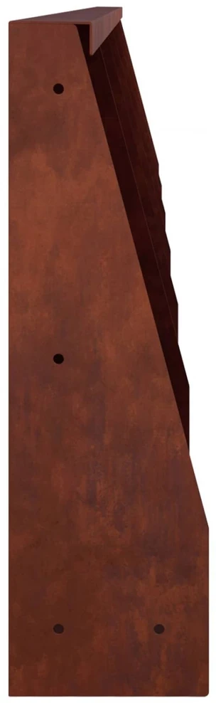 Sienelė 6 vnt. 40 x 12 x 30 cm Rūdijanti