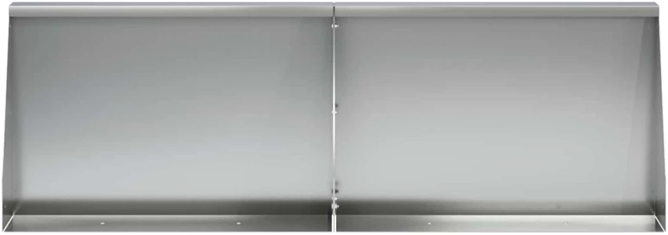 Sienelė 6 vnt. 60 x 12 x 30 cm Galvanizuotas plienas Sidabrinė
