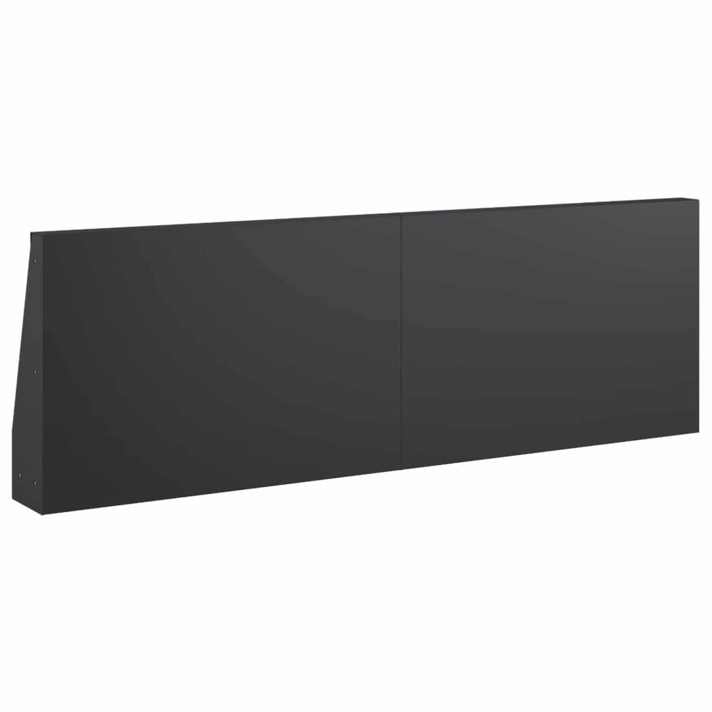 Sienelė 6 vnt. 60 x 12 x 30 cm Plienas Juoda