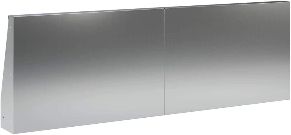 Sienelė 6 vnt. 60 x 12 x 40 cm Galvanizuotas plienas Sidabrinė