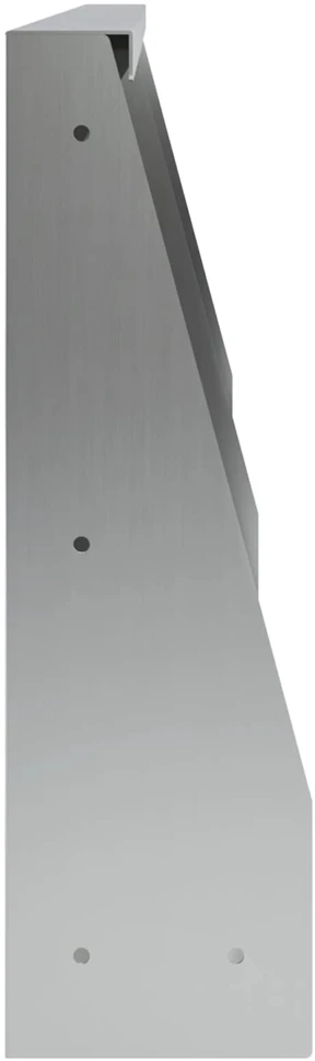 Sienelė 6 vnt. 60 x 12 x 40 cm Galvanizuotas plienas Sidabrinė