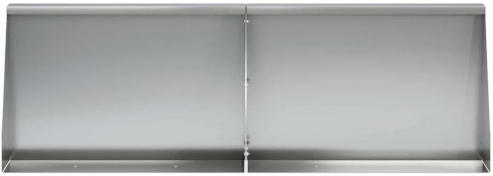 Sienelė 6 vnt. 60 x 12 x 40 cm Galvanizuotas plienas Sidabrinė