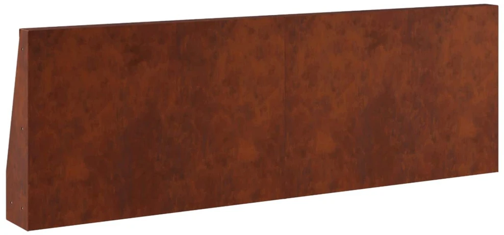 Sienelė 6 vnt. 60 x 12 x 50 cm Rūdijanti