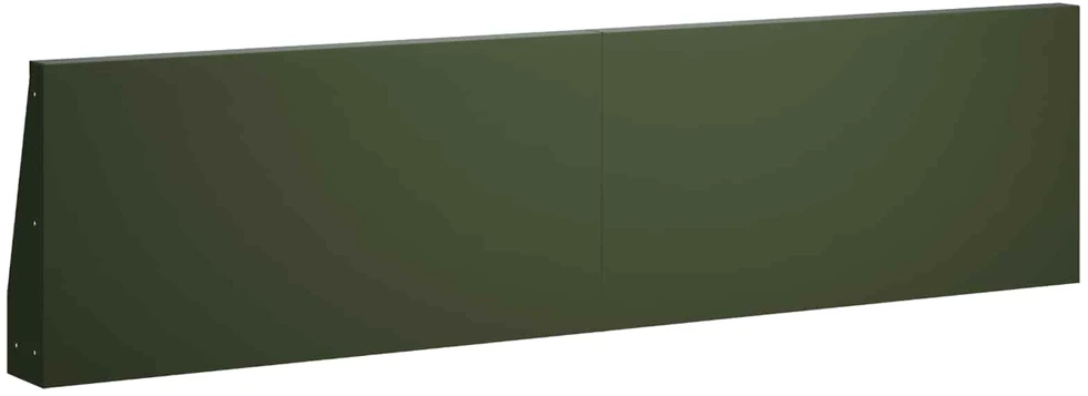 Sienelė 6 vnt. 80 x 12 x 30 cm Plienas Alyvuogių žalia