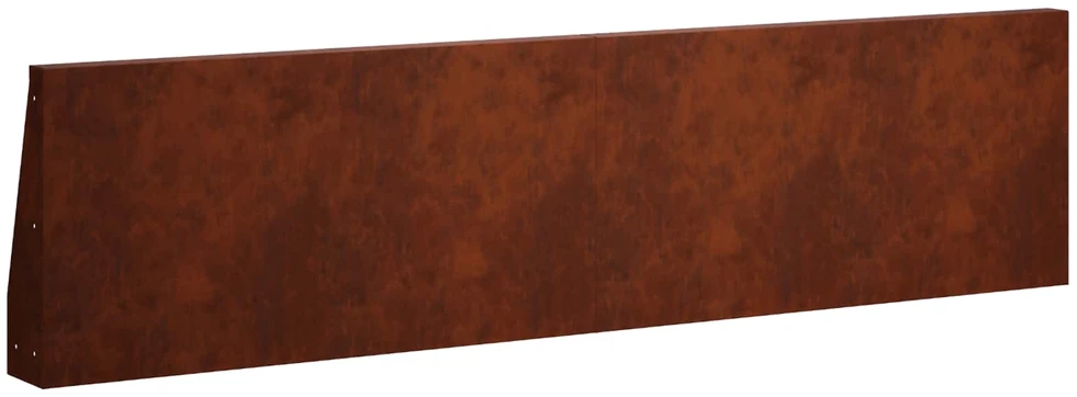 Sienelė 6 vnt. 80 x 12 x 30 cm Rūdijanti