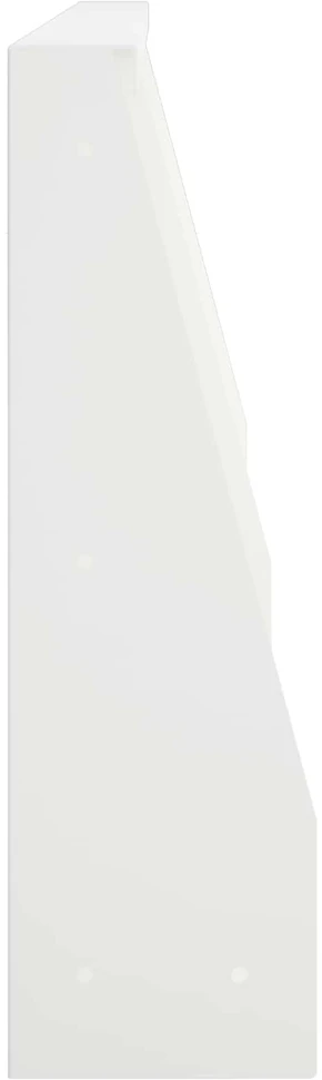 Sienelė 6 vnt. 80 x 12 x 40 cm Plienas Balta