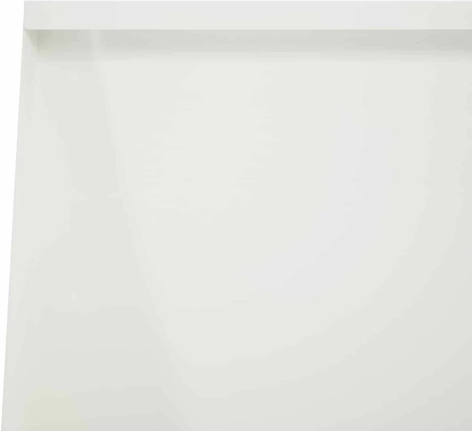 Sienelė 6 vnt. 80 x 12 x 40 cm Plienas Balta