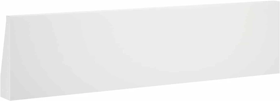 Sienelė 6 vnt. 80 x 12 x 40 cm Plienas Balta