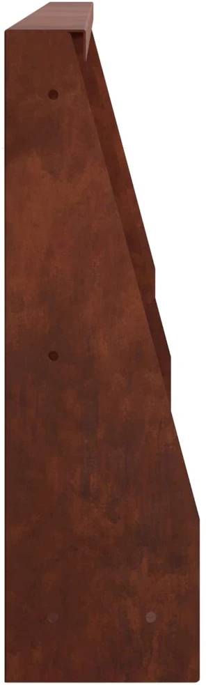 Sienelė 6 vnt. 80 x 12 x 40 cm Rūdijanti