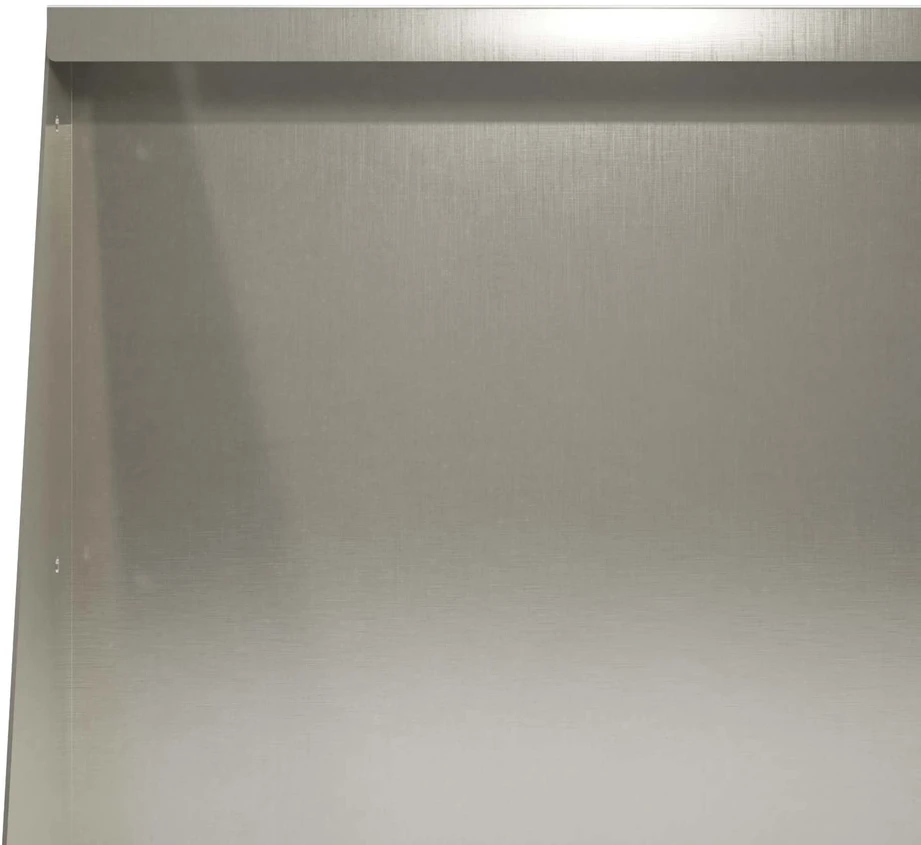 Sienelė 6 vnt. 80 x 12 x 50 cm Nerūdijantis plienas Sidabrinė