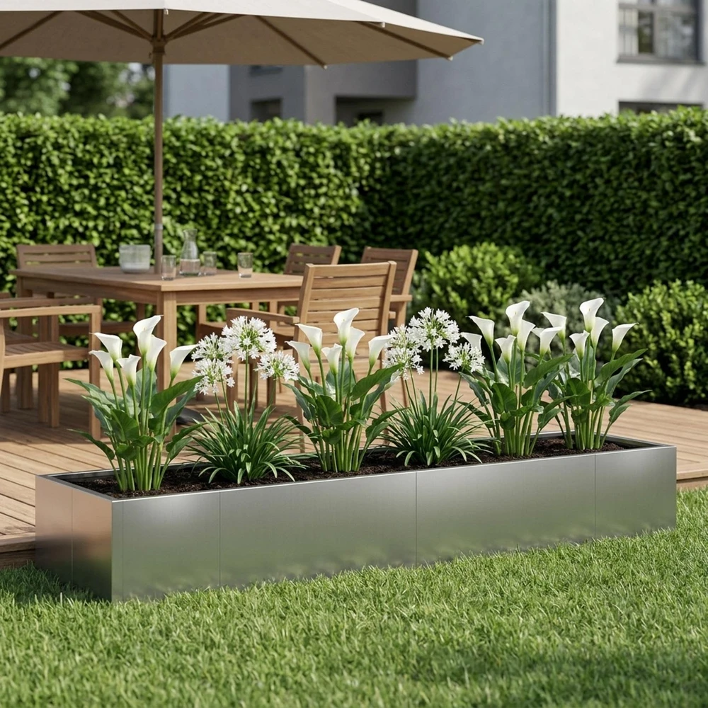 Sienelė 8 vnt. 300 x 100 x 30 cm Galvanizuotas plienas