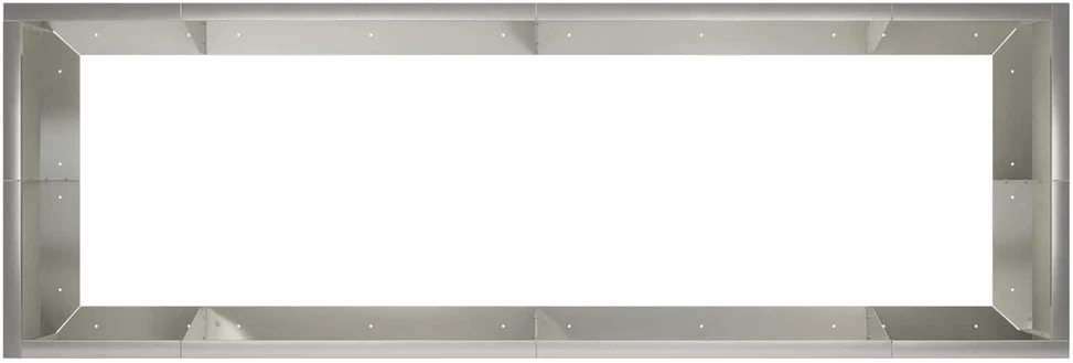 Sienelė 8 vnt. 300 x 100 x 30 cm Nerūdijantis plienas Sidabrinė