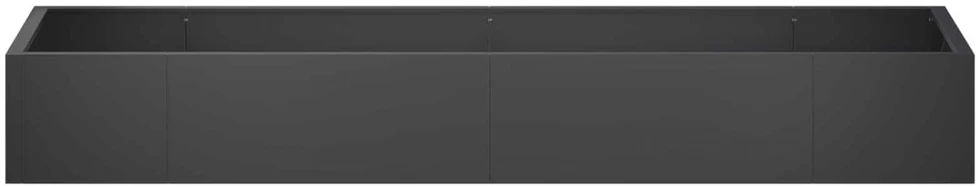 Sienelė 8 vnt. 300 x 100 x 30 cm Plienas Juoda