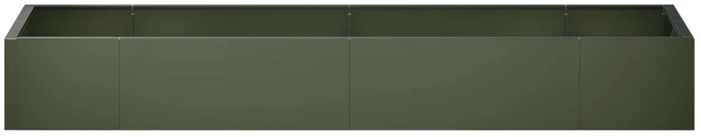 Sienelė 8 vnt. 300 x 100 x 30 cm Plienas Alyvuogių žalia