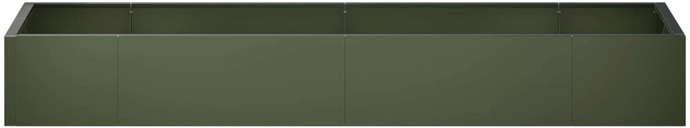 Sienelė 8 vnt. 300 x 100 x 30 cm Plienas Alyvuogių žalia