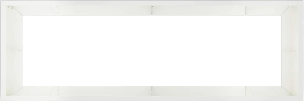 Sienelė 8 vnt. 300 x 100 x 30 cm Plienas Balta